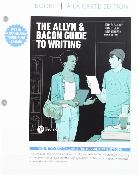the allyn & bacon guide to writing 8th edition